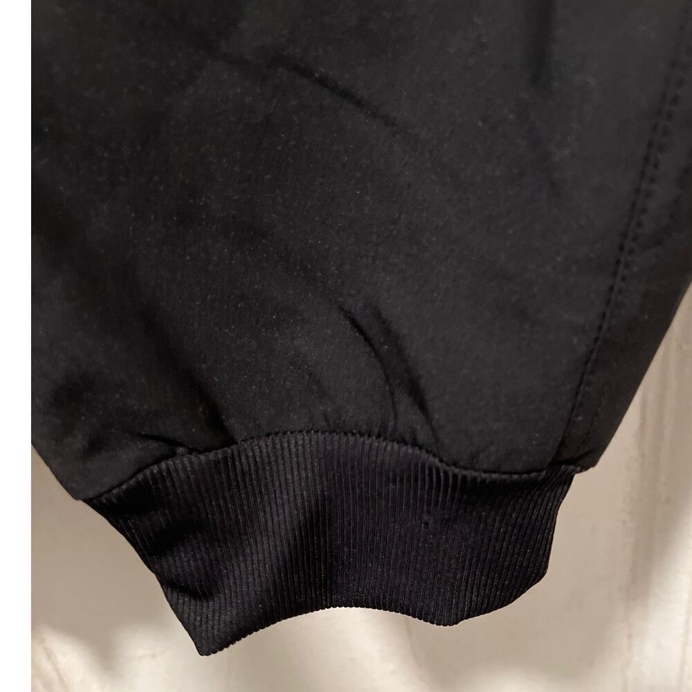 Women's Black Drawstring Waist Jogger Pants with Pockets NWT Size 2XL - Picture 4 of 10